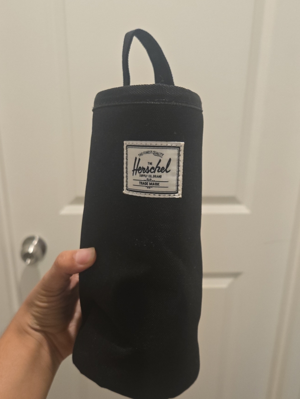 Herschel Supply Company Black Canvas Accessory Pouch
